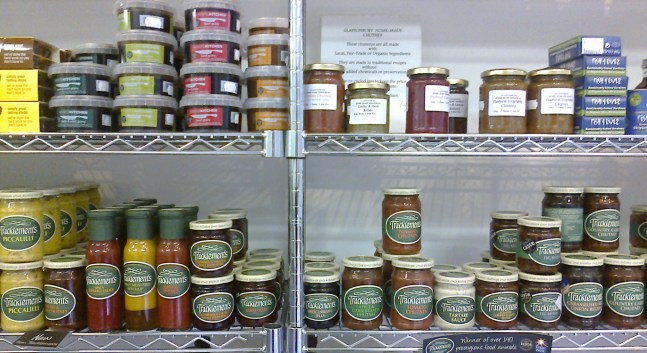 Stevens butchers on Glastonbury High Street