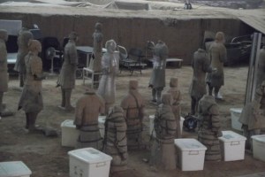 restoring terracotta warriors