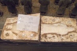 Terracotta warrior replica mould
