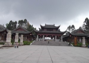 Entrance to the Dazu carvings complex