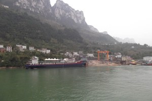 A shipyard on the Yangtze river; adventures broaden the mind and increase resilience, as outlined in the Resilience Handbook