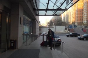 Dawn at the Mercure Wanshang, Beijing