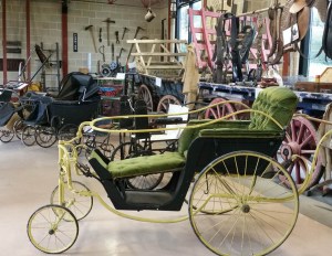  A very comfortable 'donkey chaise' in the foreground