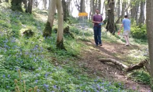 Frisbee Golf at Mendip snowsports centre