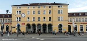 Regensburg station July 2018